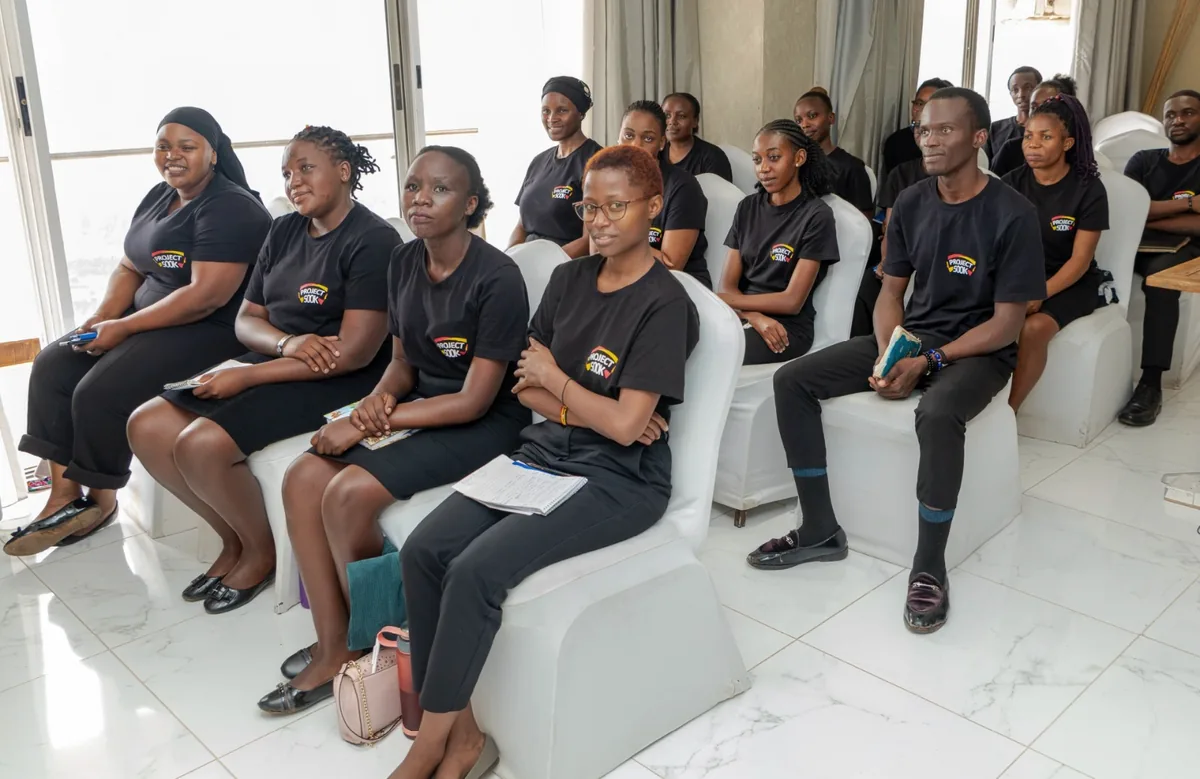A Project 500K training cohort in Kampala